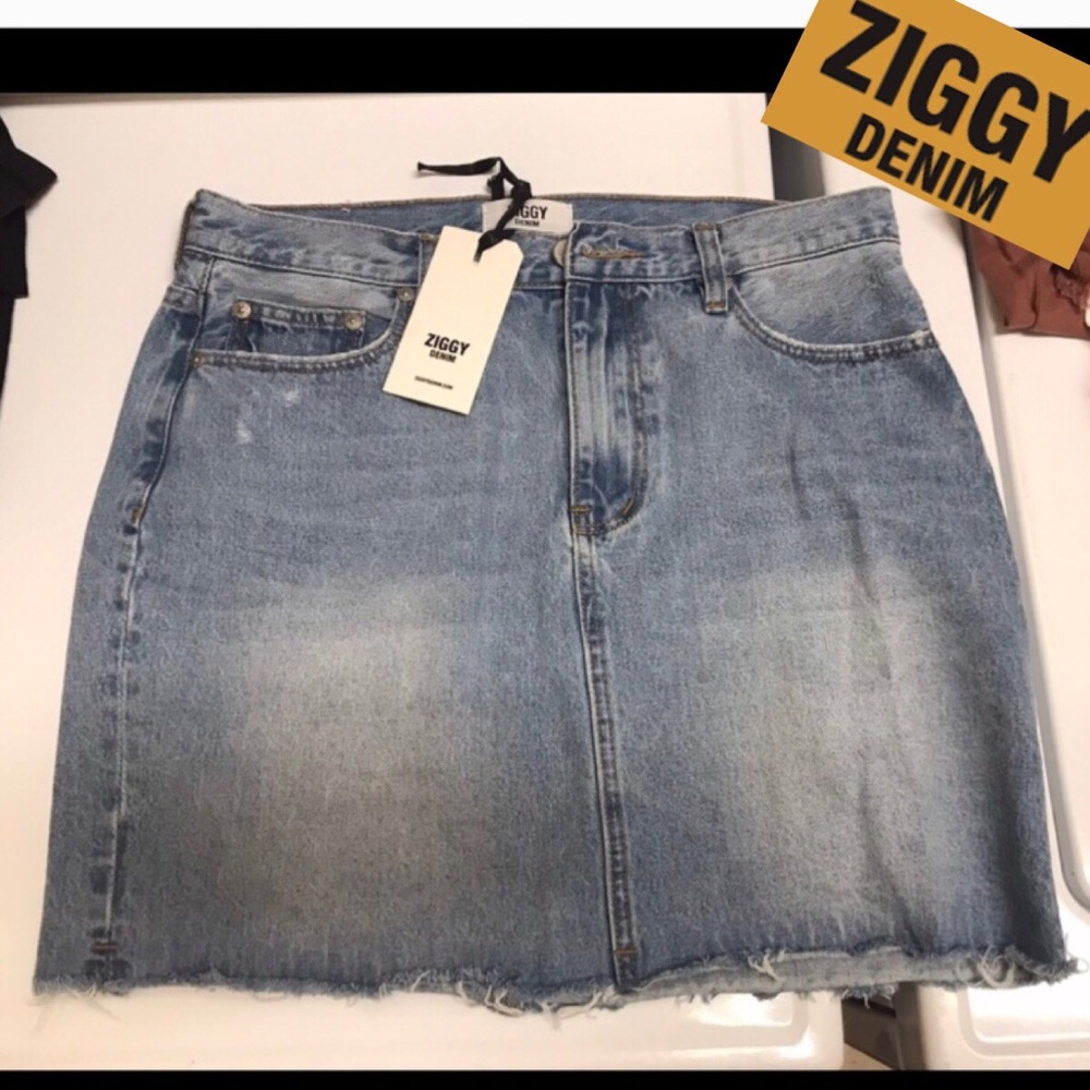nwt - ZIGGY jean skirt - Picture 1 of 3